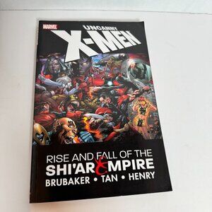 Uncanny X-Men Rise & Fall of the Shi'ar Empire Ed Brubaker 2008 Marvel Comics PB